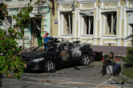 Падение дрона рядом со штабом ЮВО в Ростове-на-Дону. Что известно