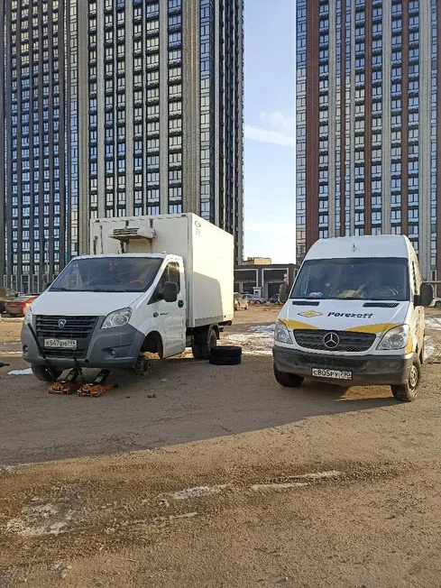Выездной шиномонтаж для дальнобойщиков и транспортных компаний